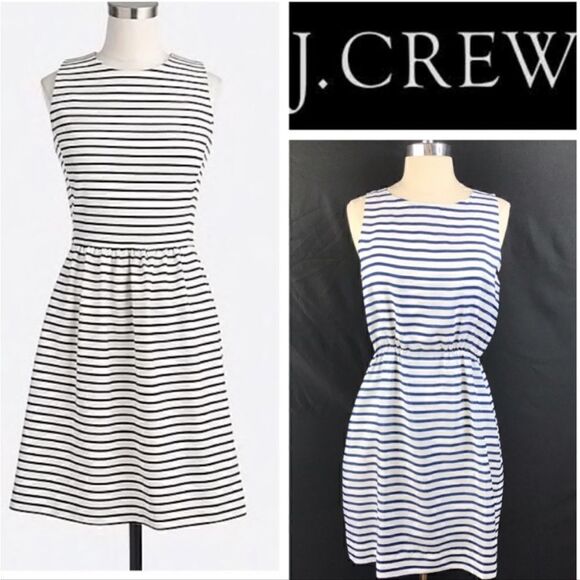 J. Crew Daybreak Striped Sleeveless Dress - Picture 2 of 12